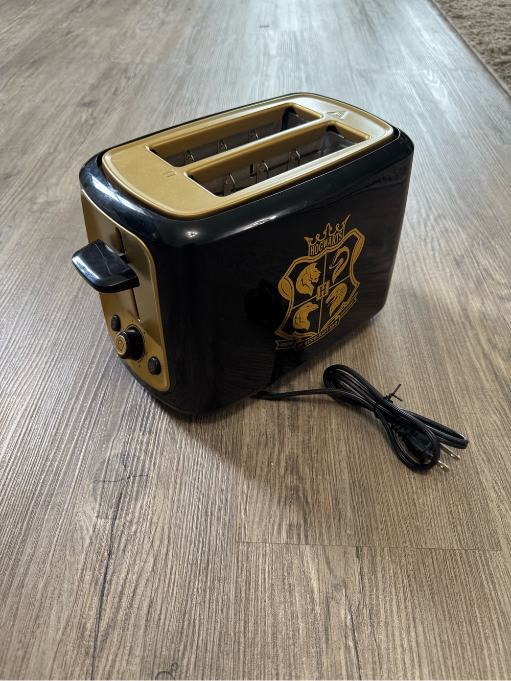 Harry Potter 2 Slice Bread Toaster New
